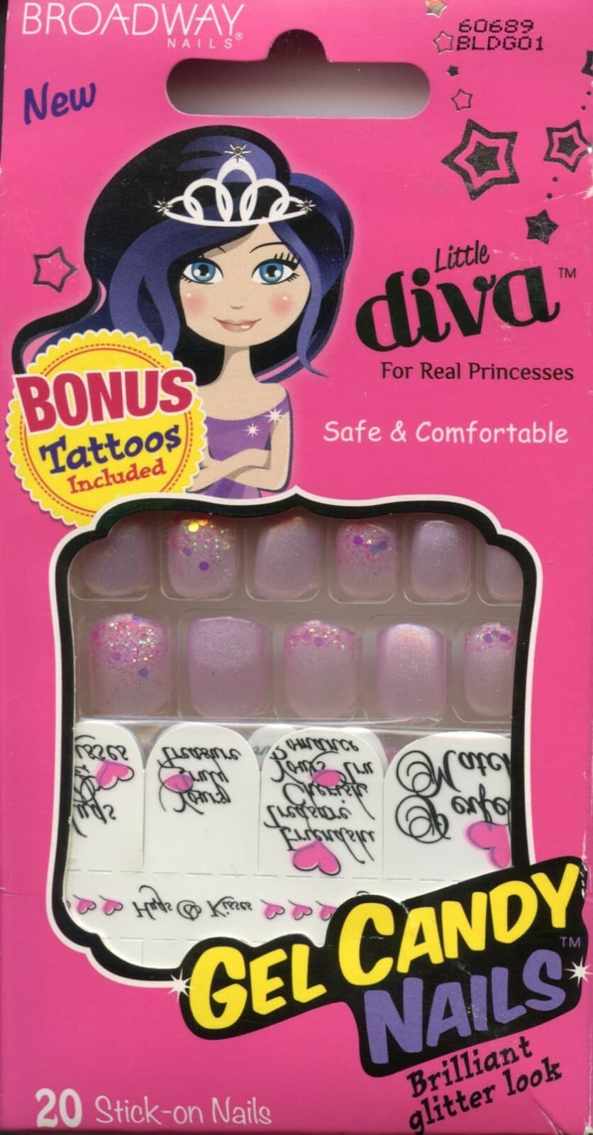 Broadway Nails Little Diva Gel Candy Nails - Image 1