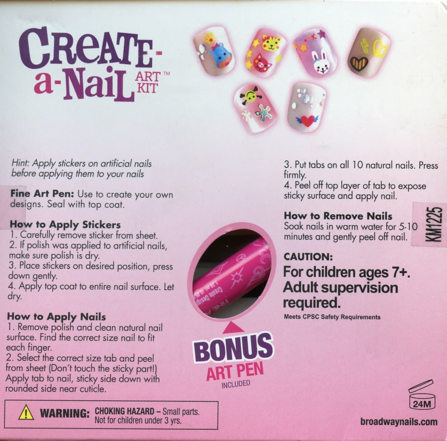 Kiss Broadway Nails Create a Nail Art Kit - Thumbnail 2