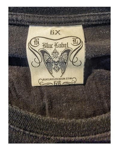 Blac Label "Headbangers" Graphic T-Shirt Men's Size XL – Rock Inspired Gothic St - Thumbnail 5
