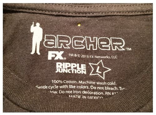 Vote Sterling Archer for President T-Shirt (Size L) - Thumbnail 3