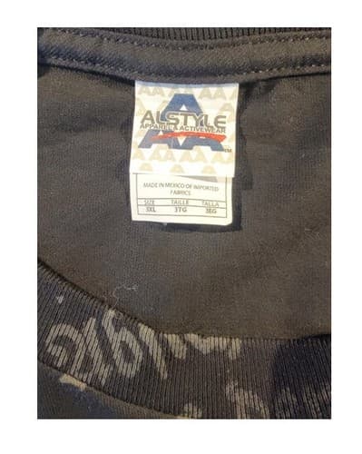 Alstyle Apparel Activewear Graphic T-Shirt Gothic Cross & Angel Design – Size XL - Thumbnail 3