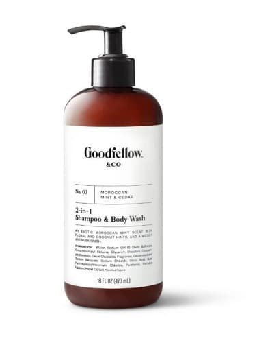 Goodfellow & CO No 3 Moroccan Mint & Cedar 2-in-1 Shampoo and Body Wash For Men - Image 1