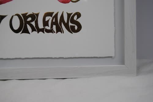 ​Framed Mardi Gras New Orleans Wall Art - Thumbnail 3