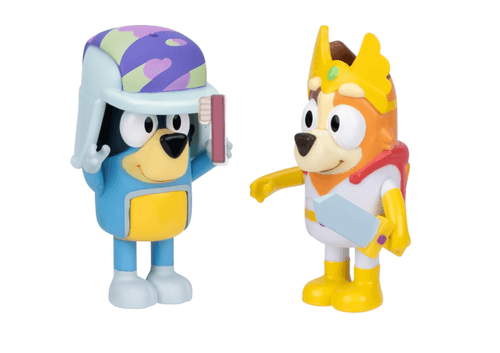 Bluey “Fairytale” Figure Set – Bluey & Bingo Dress-Up Set of 2 - Thumbnail 3