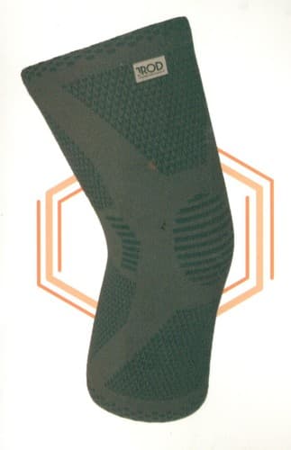JROD Compression Knee Sleeves (Pair) – Black – Bamboo Fiber Support - Image 1