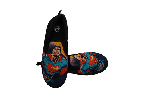 Superman Canvas Slip-On Mens Shoes NEW - Thumbnail 2