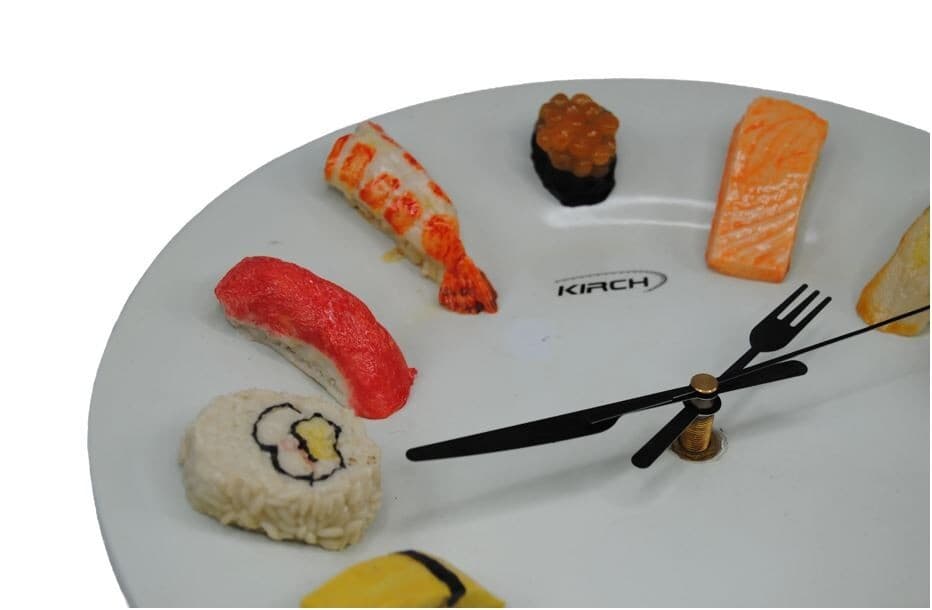 Kirch Sushi Plate Wall Clock - Thumbnail 2