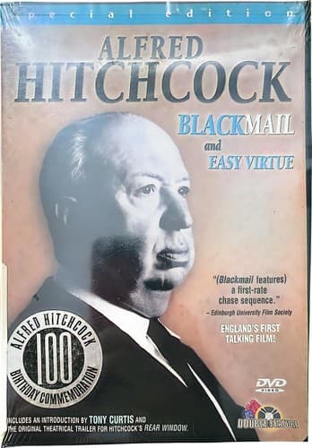 Blackmail/Easy Virtue (DVD, 1999) NEW FACTORY SEALED - Image 1