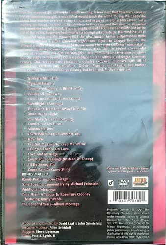 The Rosemary Clooney Show: Girl Singer - Songs from the Classic TV Series NEW - Thumbnail 2