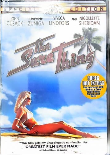 The Sure Thing (DVD, 2003, Special Edition) NEW FACTORY SEALED FREE SHIPPING - Image 1