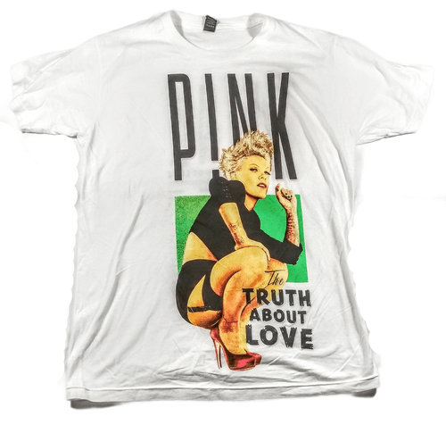 Pink The Truth About Love 2013 Tour Concert T-Shirt (Size M) - Thumbnail 4
