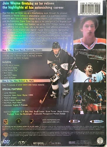 Ultimate Gretzky 2-DVD OOP 2003 Wayne Gretzky NHL National Hockey League SEALED - Thumbnail 2