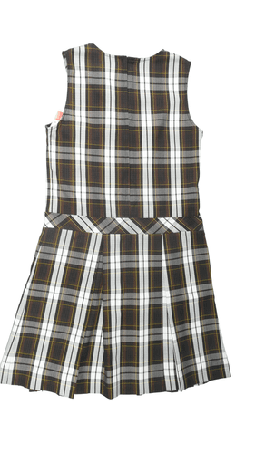 Royal Park Girls Plaid School Uniform Jumper Dress Size 16 NWT - Thumbnail 2