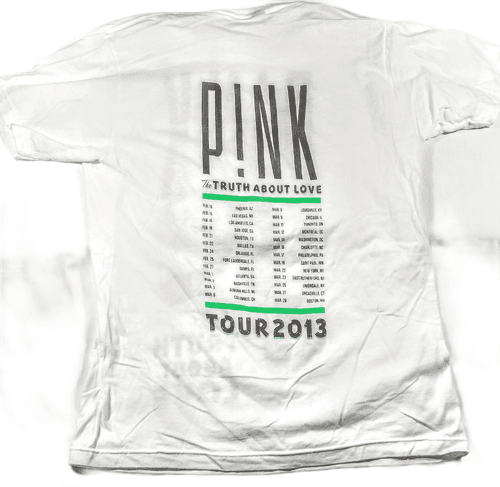 Pink The Truth About Love 2013 Tour Concert T-Shirt (Size M) - Thumbnail 5
