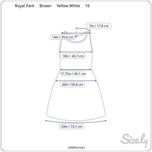 Royal Park Girls Plaid School Uniform Jumper Dress Size 16 NWT - Thumbnail 4