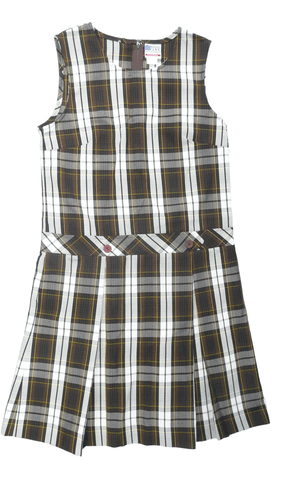 Royal Park Girls Plaid School Uniform Jumper Dress Size 16 NWT - Image 1