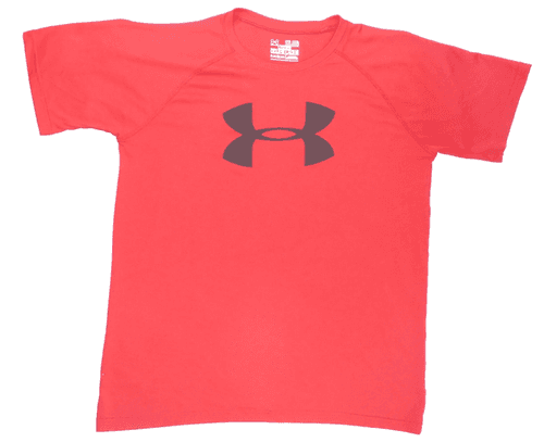 Under Armour Youth XL Red HeatGear Compression Short Sleeve Shirt - Image 1