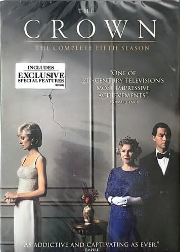 The Crown: the Complete Fifth Season (DVD, 2022) NEW - Image 1