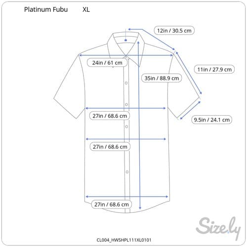 Platinum FUBU Shirt – Urban Graphic Streetwear Style (Size XL) - Thumbnail 5