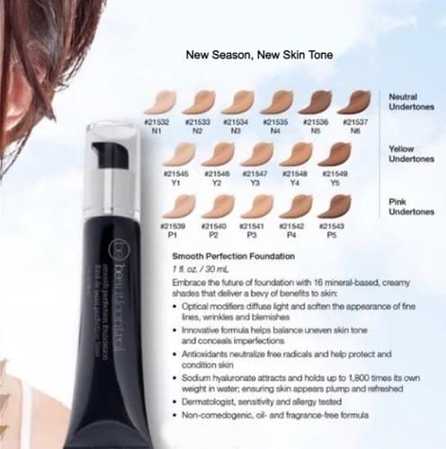 Beauticontrol Smooth Perfection Foundation (Y1) (21545) - Thumbnail 3