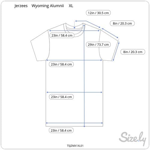 Vintage Jerzees Wyoming Alumni T-Shirt – Gold – Size XL - Thumbnail 3