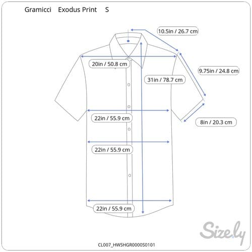 Gramicci Exodus Print Shirt NWT - Thumbnail 6