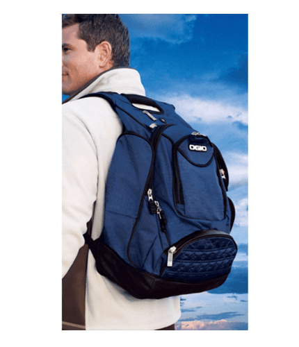 OGIO Indigo Blue Metro Multi-Compartment BackPack - Thumbnail 6