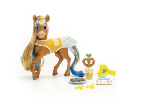 Wild Manes Zoey's Pretzel Twists Horse Pony 13pc Poseable Horse Toy - Thumbnail 3
