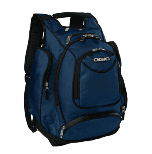 OGIO Indigo Blue Metro Multi-Compartment BackPack - Thumbnail 4