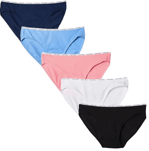 Calvin Klein Women's Stretch Logo Bikini Bikini - 5 Pack (size XL or 8) - Thumbnail 3