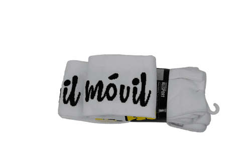 ​Under Armour HeatGear Socks White Crew Colo-Colo Movil Style M 6 Pairs OTC - Thumbnail 3