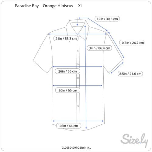 Paradise Bay Mens XL Aloha Hawaiian Shirt Made In Hawaii Hibiscus Floral Rayon - Thumbnail 6