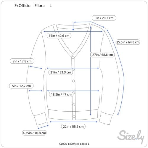 ExOfficio Ellora Womens Long Sleeve Shirt Discontinued NEW Large - Thumbnail 2