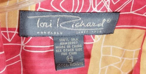 Tori Richard Hawaiian Shirt – Moai face Print (Size M) - Thumbnail 3