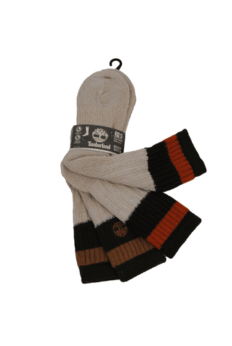Timberland Kids Boot Socks 2 Pair Pack Shoe 9-13 Work Hiking Outdoor Cushioned - Thumbnail 2