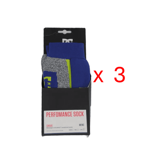 DC Cirque Snowboard Socks COOLMAX® Midweight Performance – L/XL - 3 Packs - Image 1