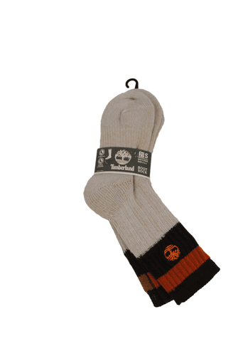 Timberland Kids Boot Socks 2 Pair Pack Shoe 9-13 Work Hiking Outdoor Cushioned - Image 1