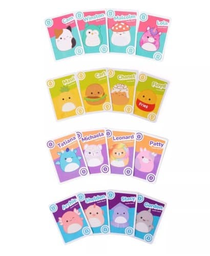 Squishmallows Take 4 Game Card Game Benny The Bigfoot Plush Collectible - Thumbnail 4