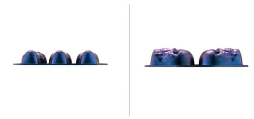 Skull Cast Aluminum 6-Cavity Baking Pan - Iridenscent - Thumbnail 4