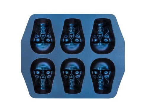 Skull Cast Aluminum 6-Cavity Baking Pan - Iridenscent - Thumbnail 2
