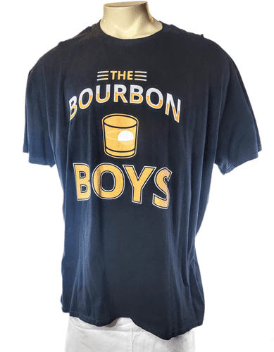The Bourbon Boys Graphic TShirt Men’s 3XL Black T-Shirt - Image 1