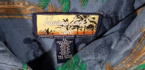 Havana Jack's Cafe Hawaiian Shirt – Tropical Island Getaway Print (Size XL) - Thumbnail 3