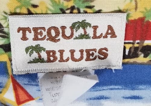 Tequila Blues Hawaiian Shirt – Scenic Island Print (Size: XL) - Thumbnail 3