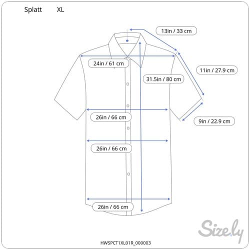 Splatt Hawaiian Aloha Shirt XL - Thumbnail 4