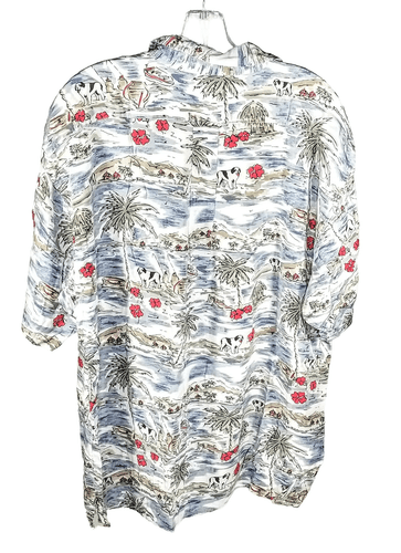 Big Dogs Hawaiian Shirt – Tropical Dog Island Print - Thumbnail 2