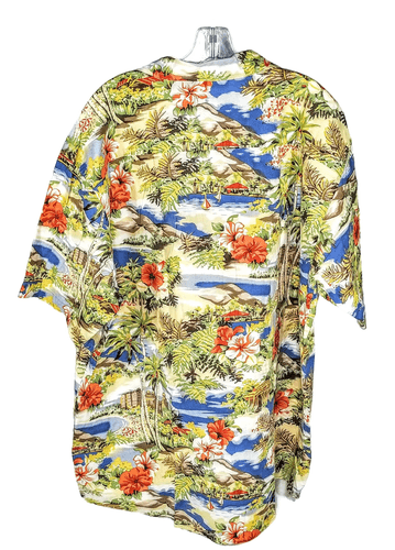 Tequila Blues Hawaiian Shirt – Scenic Island Print (Size: XL) - Thumbnail 2