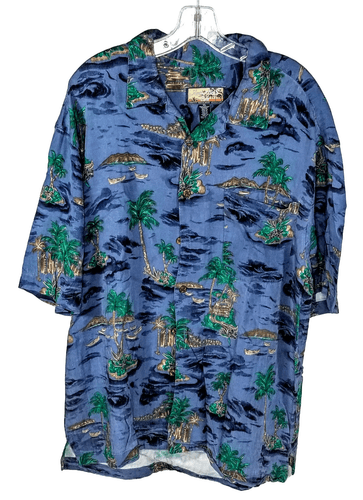 Havana Jack's Cafe Hawaiian Shirt – Tropical Island Getaway Print (Size XL) - Image 1