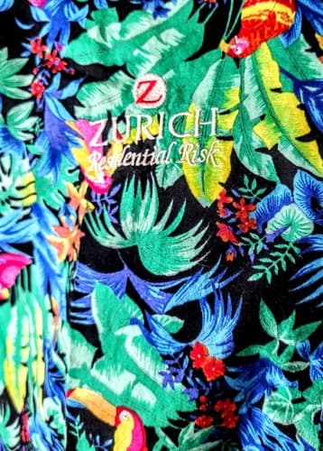 Toucan Dance Hawaiian Shirt – Zurich Ltd Edition Tropical Print (Men’s Large) - Thumbnail 3