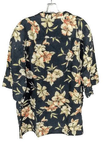 Pusser’s West Indies Hawaiian Shirt – Black Floral (Men’s Size XL) - Thumbnail 2