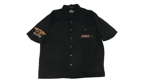 Harley-Davidson Ride Button Down Shirt Black (size 2XL) - Image 1